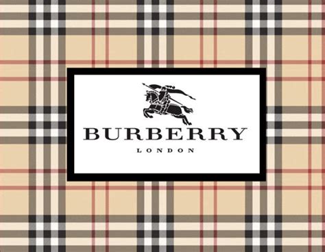 burberry 格纹.